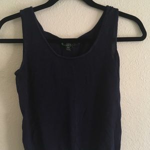 Ralph Lauren navy tank top!